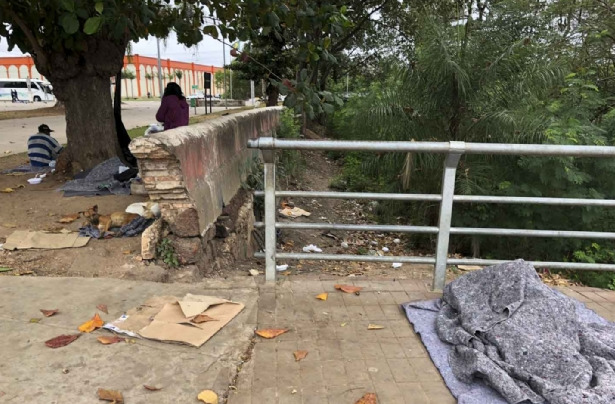 Moradores de rua em Cuiabá