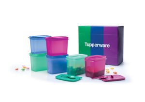Nova linha de produtos Tupperware no contexto da falência.