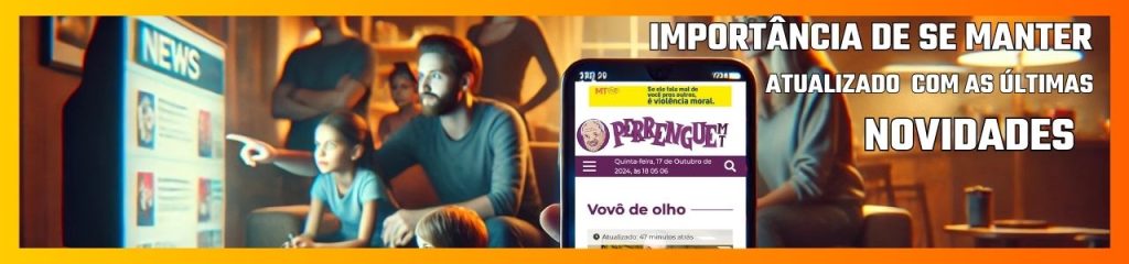 Notificações de notícias em um smartphone, simbolizando o acesso digital às últimas novidades.