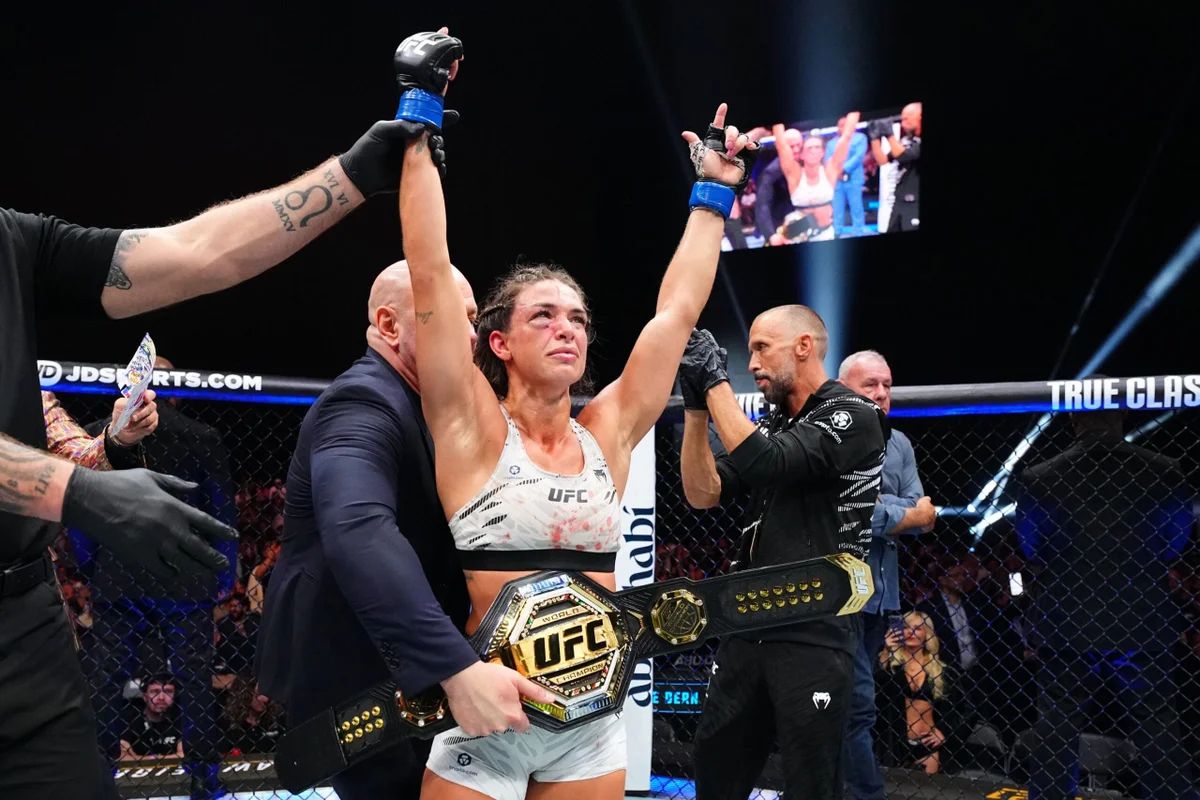 É do Brasil! Mackenzie Dern é a nova campeã peso-palha do UFC