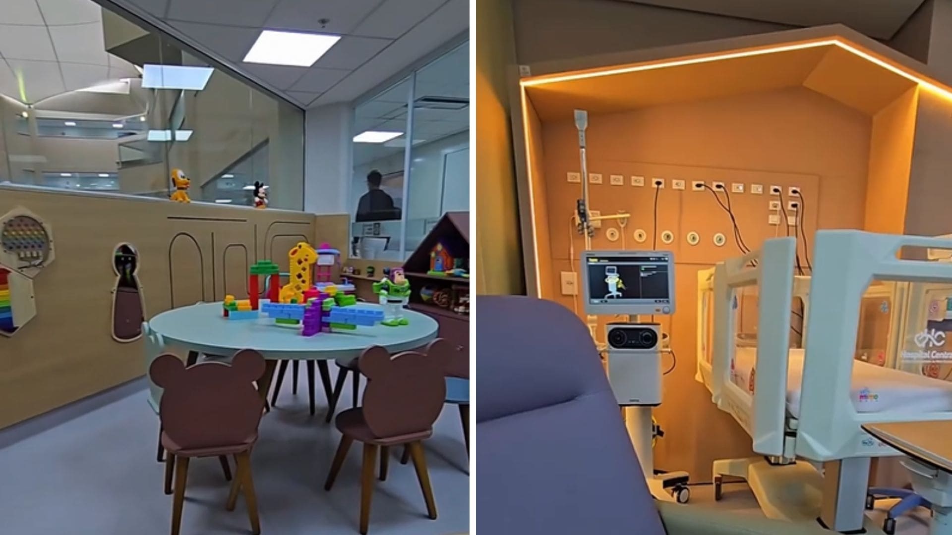 Imagens mostram estrutura e ambientação da ala pediátrica do Hospital Central; veja vídeo