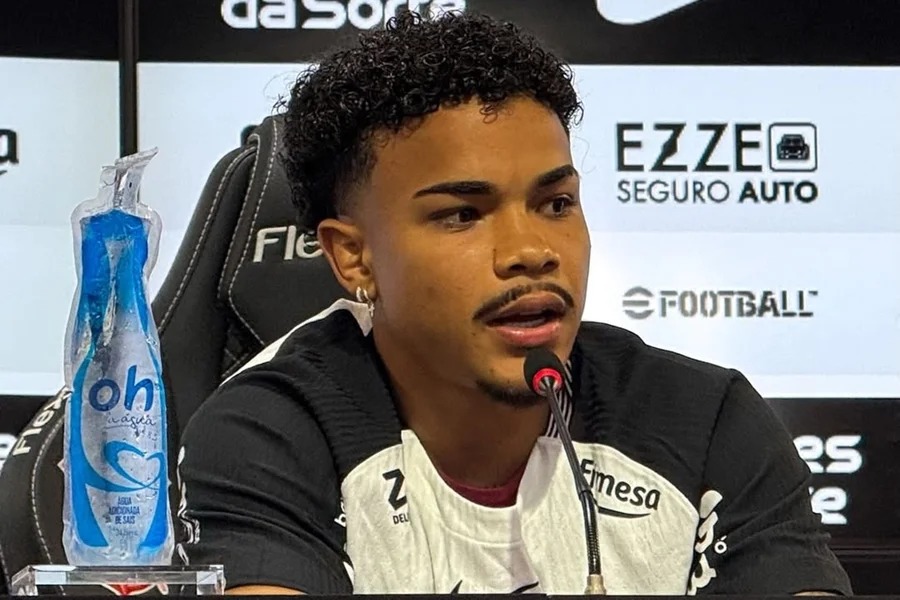 VÍDEO: Kaio César é apresentado no Corinthians e celebra estreia com assistência e título da Supercopa