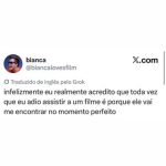 A influenciadora Bianca Toves compartilhou uma reflexão que muitos se identifica em destaque