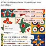 Um meme envolvendo um lobo-guará de calcinha rosa e uma conversa inusitada com o em destaque