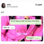 A internet não para e um novo meme envolvendo a Mika X.com está dando o que fala em destaque