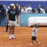 Nadal divide cena com filho no Bernabéu e encanta torcida em Madri; veja vídeo