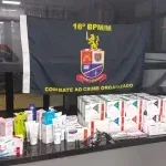 Polícia Militar prende casal e recupera R$ 160 mil em medicamentos roubados; veja vídeo