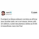 A vida moderna anda corrida, mas um meme que circula nas redes sociais nos faz l em destaque