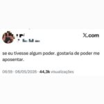 Quando o poder só serve pra desejar aposentadoria