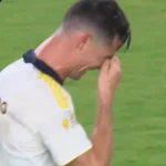 Cristiano Ronaldo chora após gol do título saudita e emociona torcida do Al-Nassr; veja vídeo