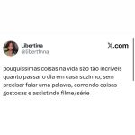 Aquele dia perfeito: sozinho, comendo bem e maratonando série sem precisar falar em destaque