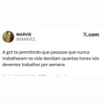 A galera que nunca ralou tá decidindo nossas horas de trabalho, e o povo só obse em destaque