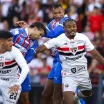 Bahia marca nos acréscimos e empata com o São Paulo pelo Brasileirão; veja os gols