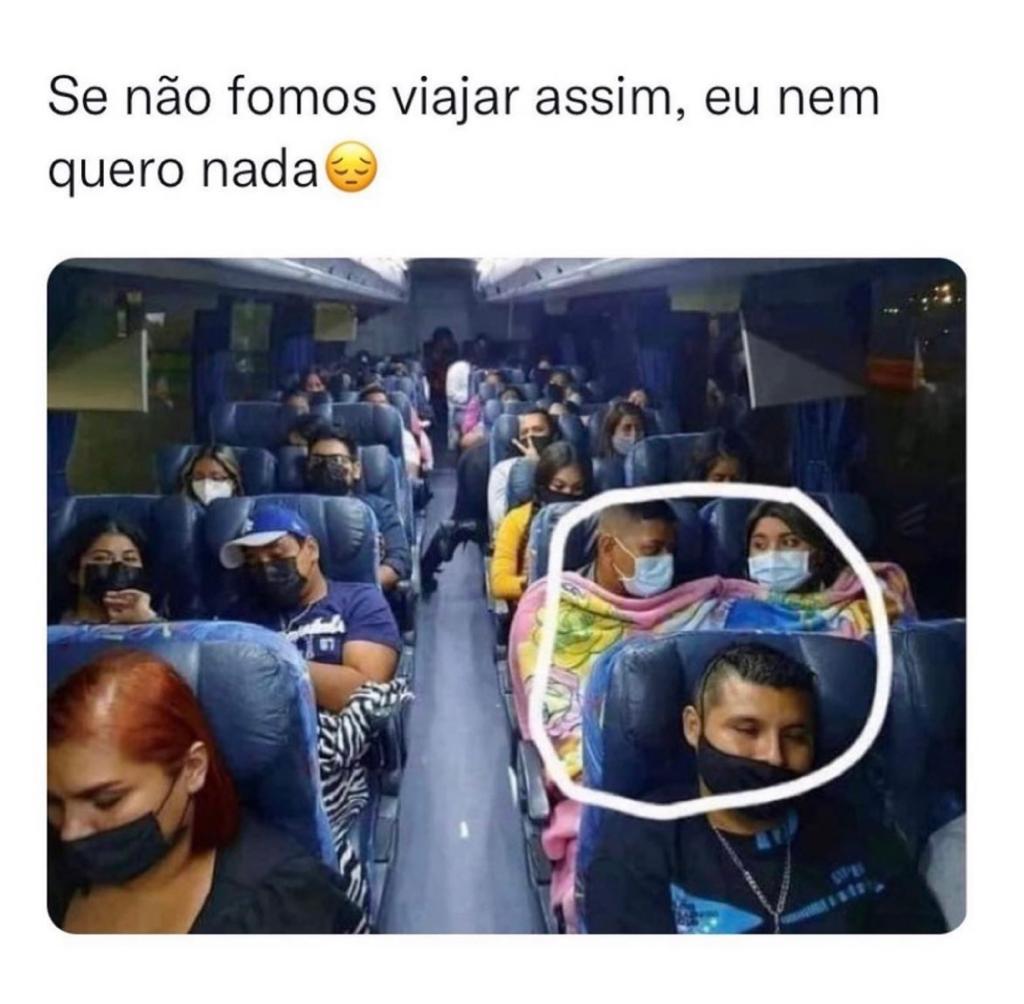 Se não for pra viajar assim, eu nem quero nada