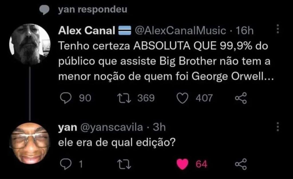 Alguém lembra de qual edição?