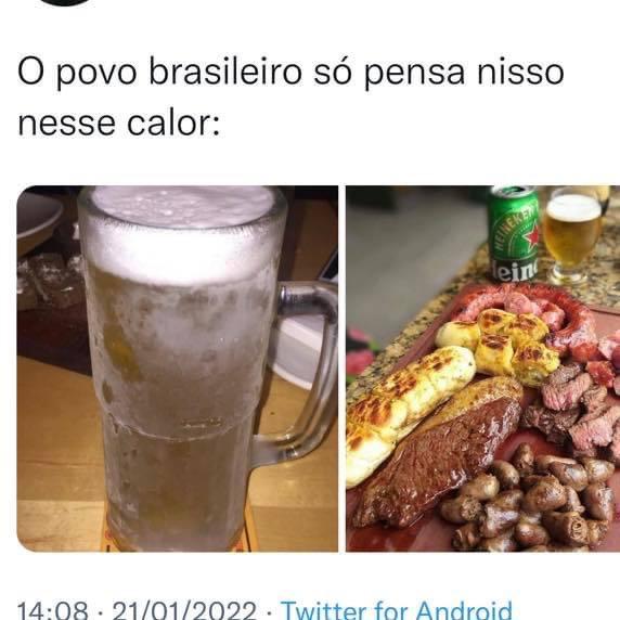 Precisa nem tá calor
