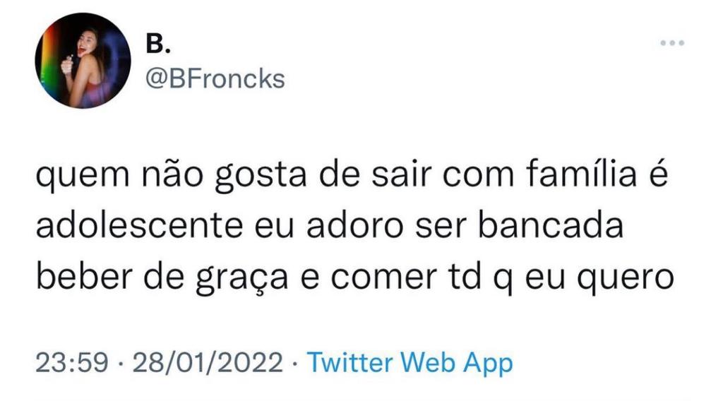 Todo adulto gosta de comer de graça