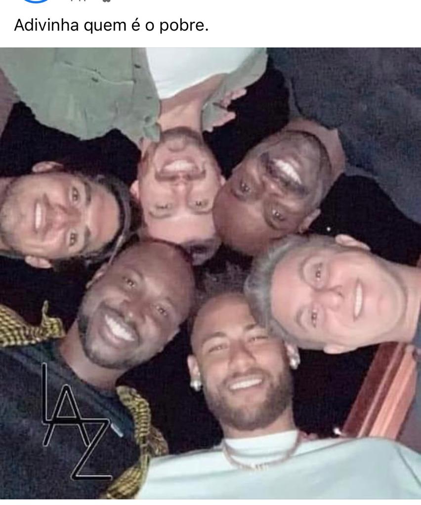 Advinha quem é o pobre