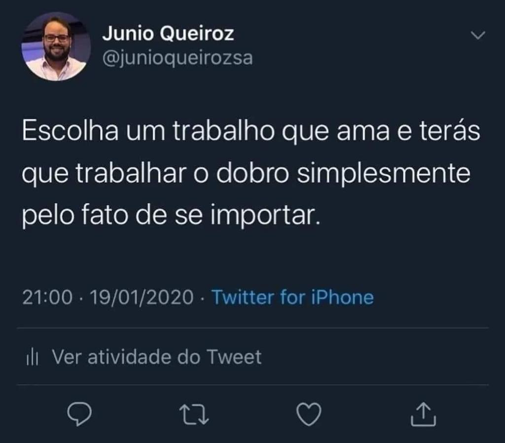 Escolhas que fazemos na vida
