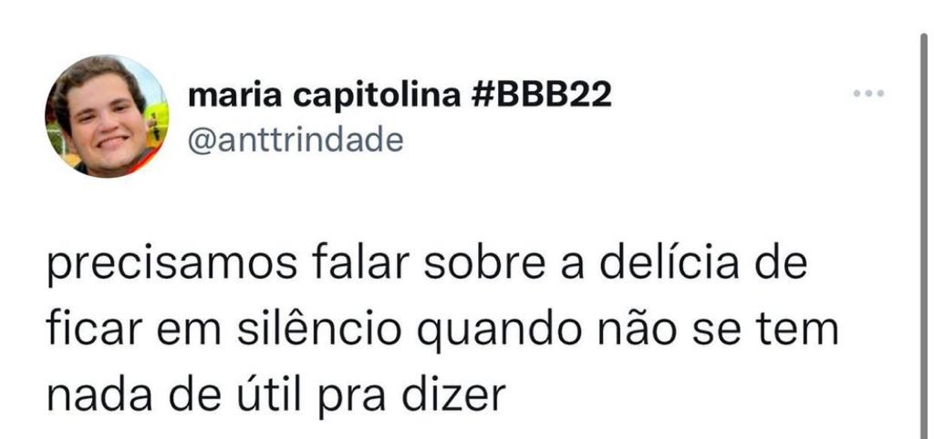 É uma delícia