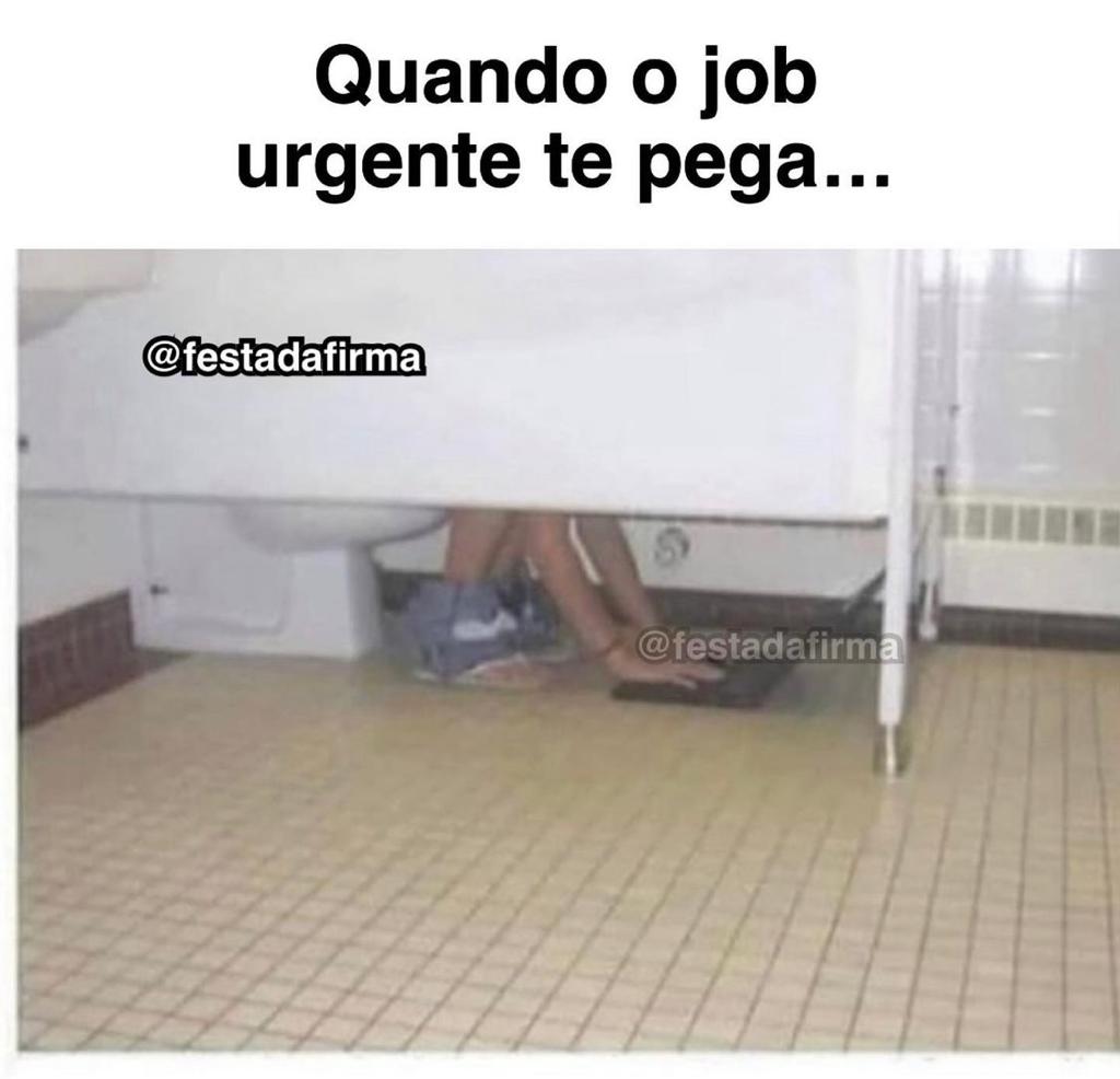 Quando o job urgente te pega