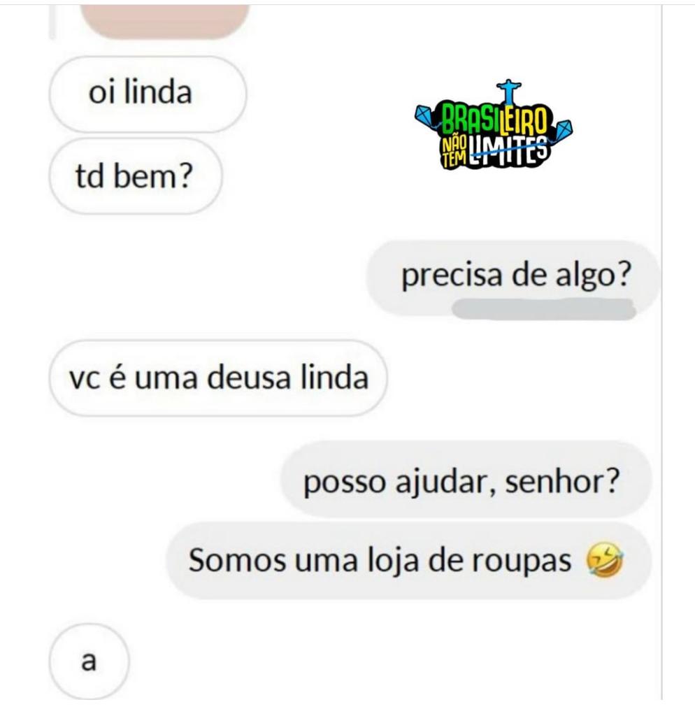 Você é uma deusa linda