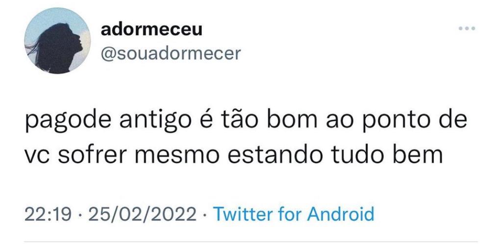 Isso que é pagode bom