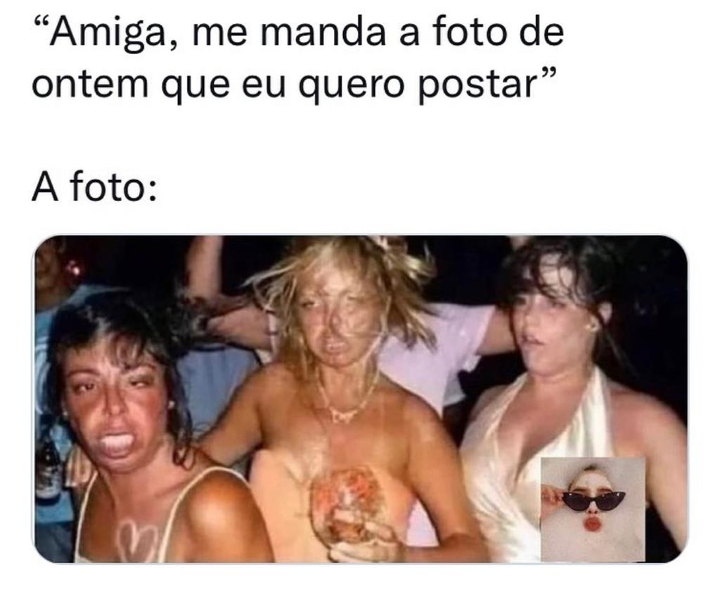 As fotos do rolê ficaram ótimas