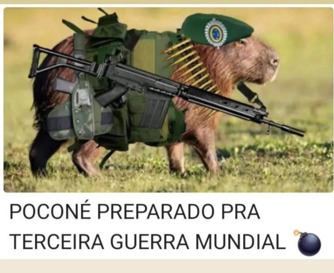 Poconé preparadíssima para a guerra