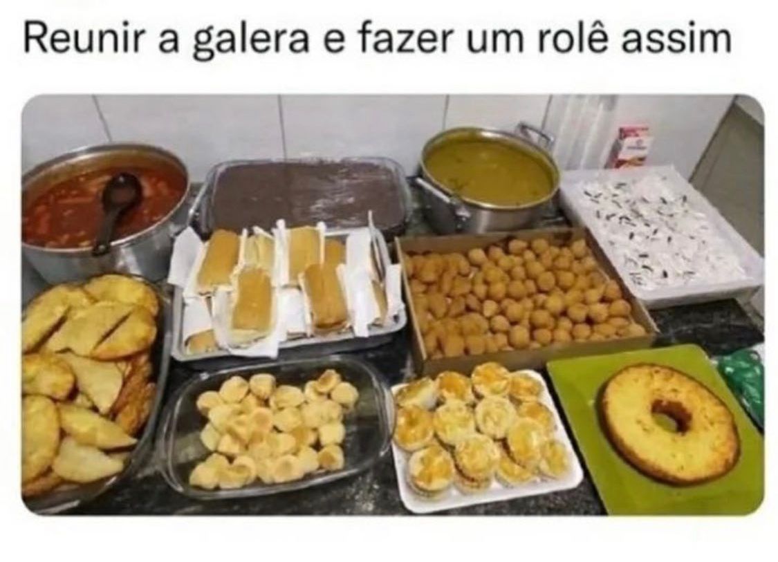 Queria fazer um rolê assim