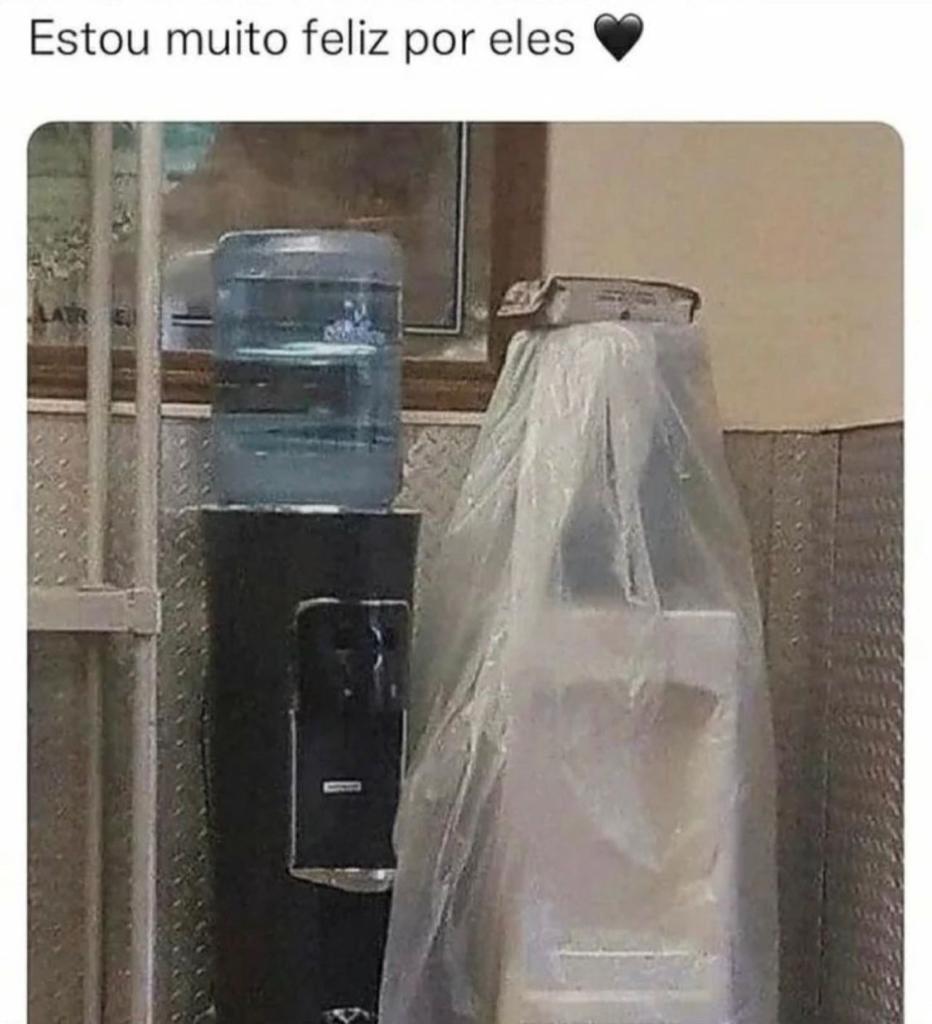 Tô feliz por eles