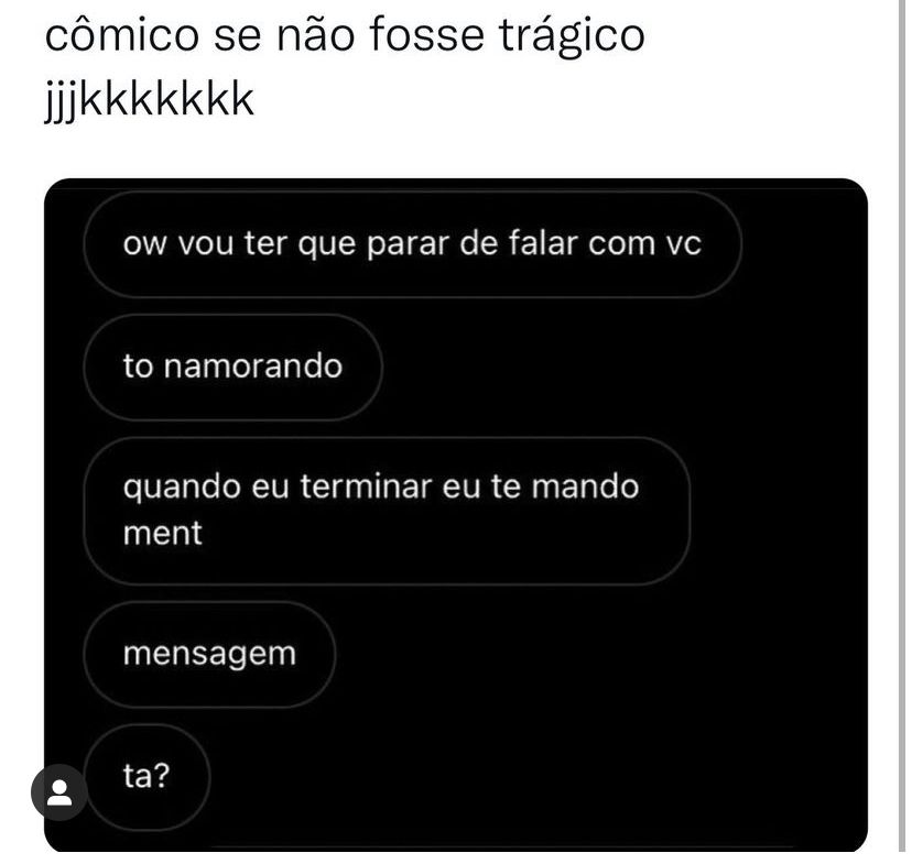Seria cômico, se não fosse trágico