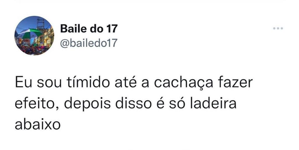 Depois é só ladeira abaixo