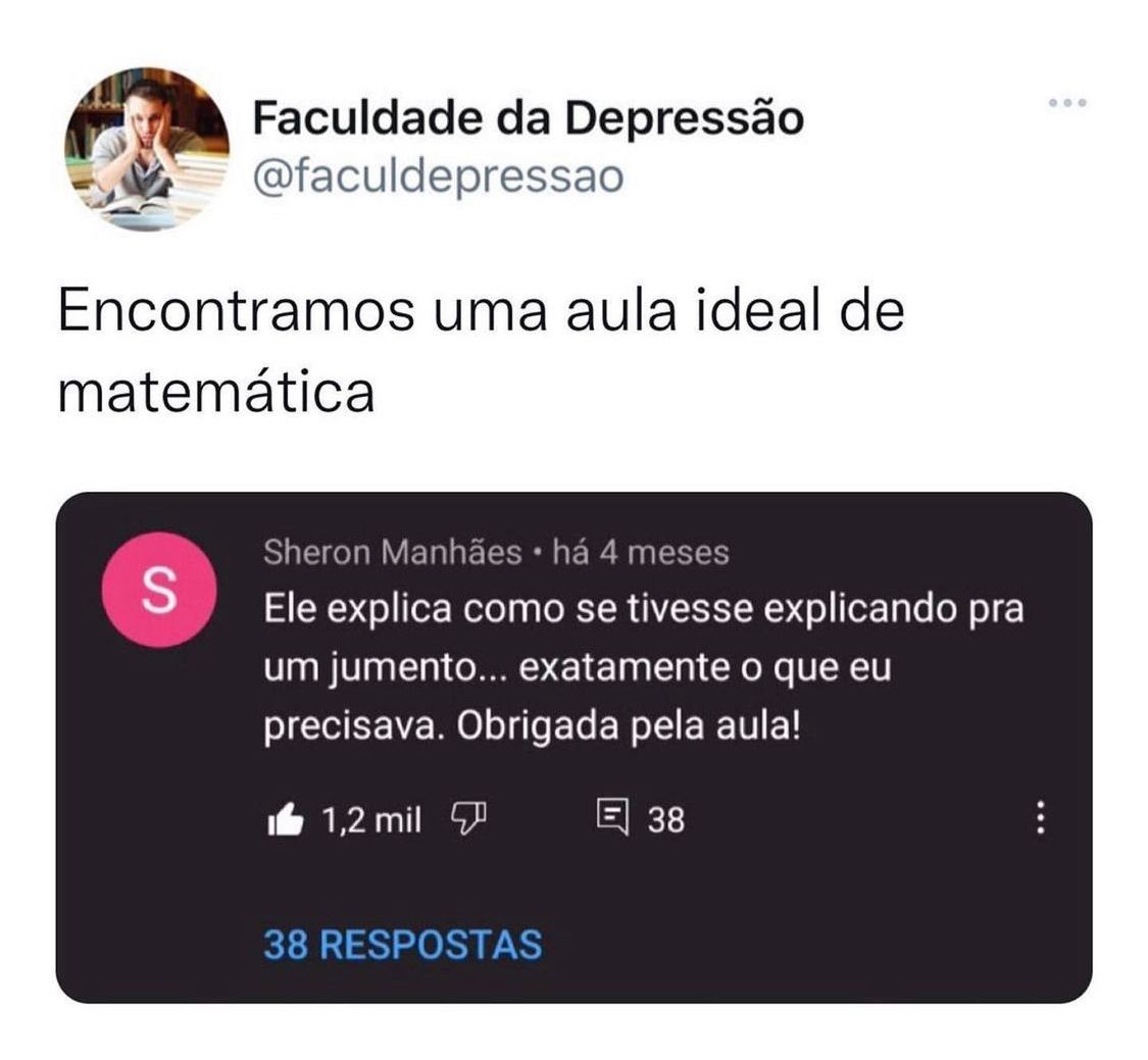 Encontramos a aula ideal de matemática