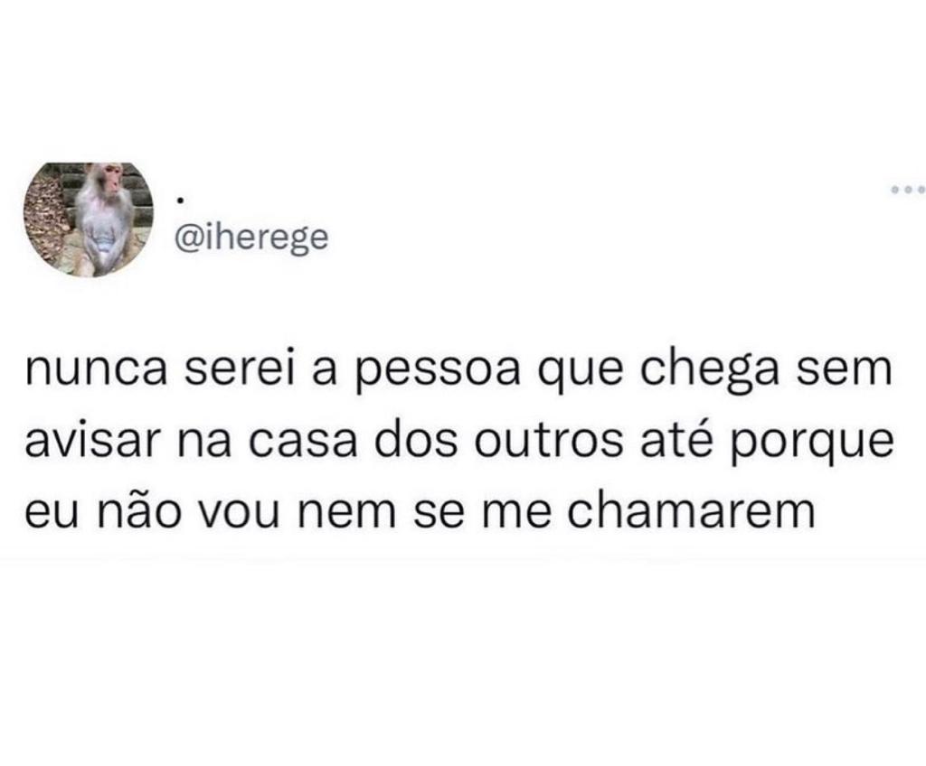 Nunca serei essa pessoa
