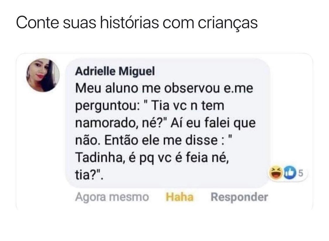 Crianças e sua honestidade