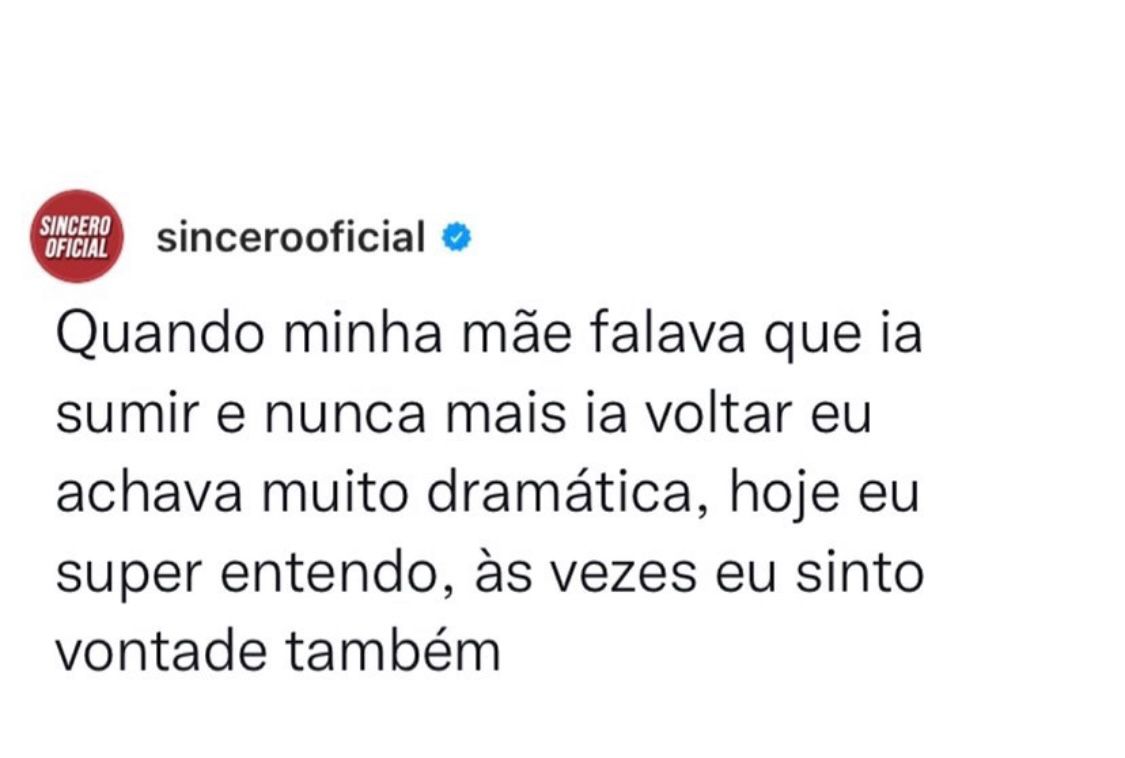 Hoje eu te entendo, mãe