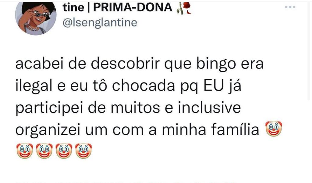 Enfim, uma criminosa sem saber