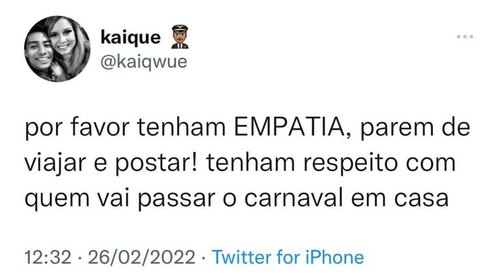 Por favor gente, tenham EMPATIA!