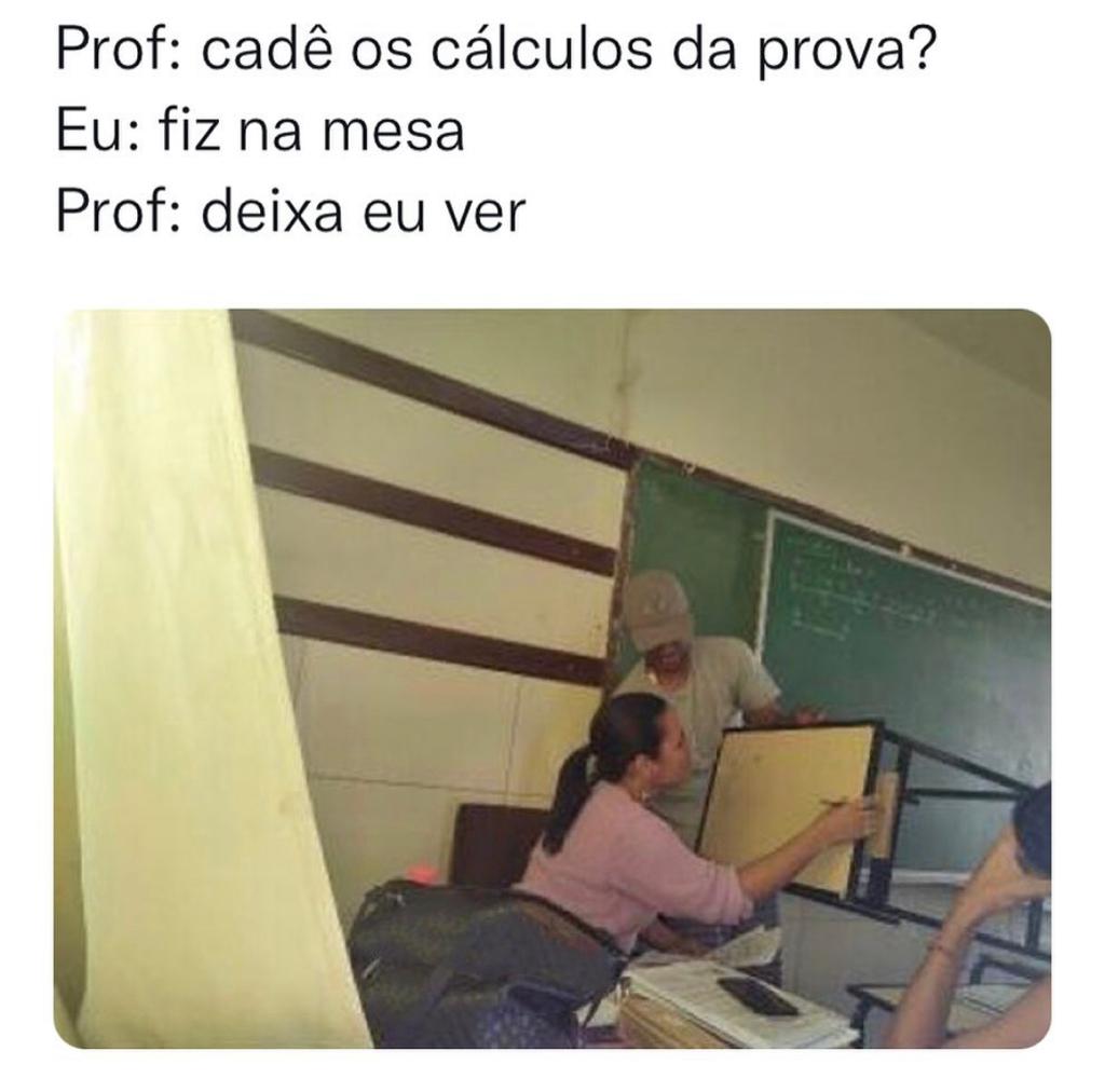 Minha professora era assim