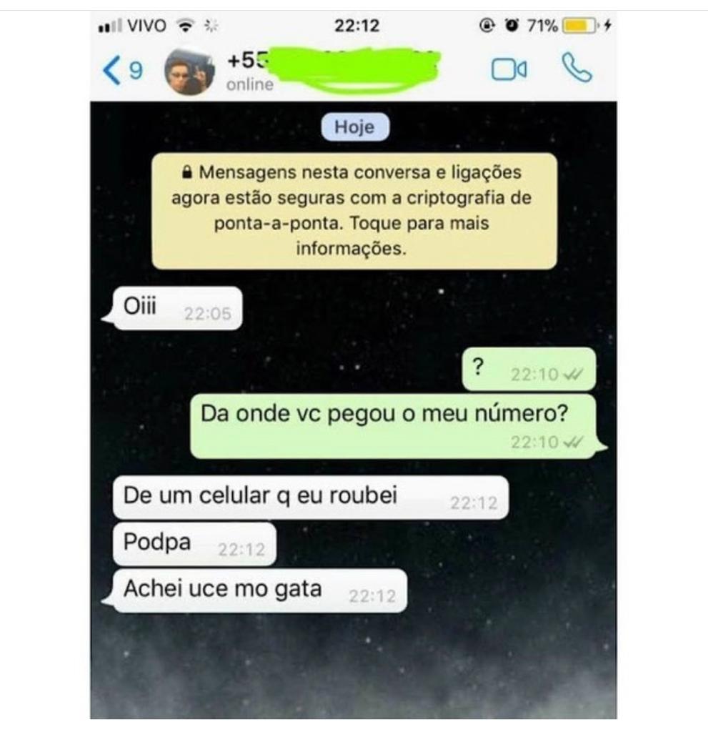 Pelo menos foi honesto