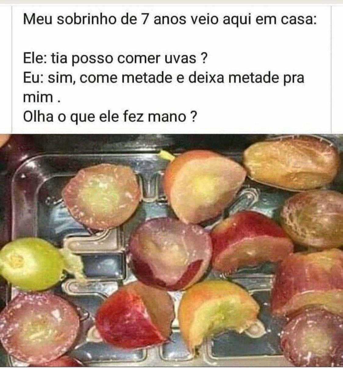 Tá errado?