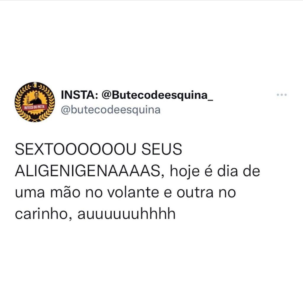Sextou seus aligenígena!
