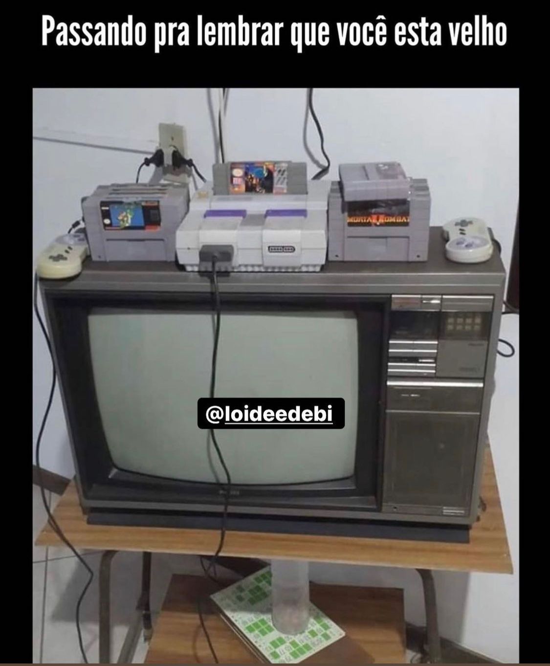 Você está velho