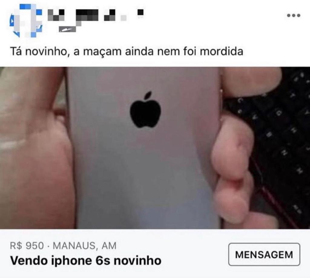Nem morderam a maçã ainda