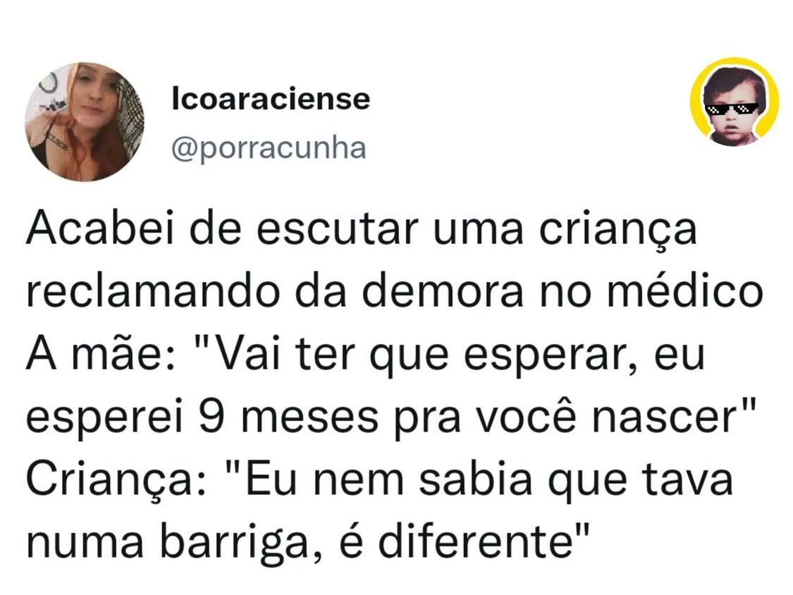 É diferente!