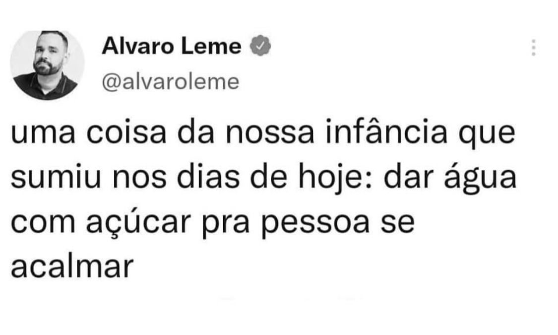 Nem lembrava disso