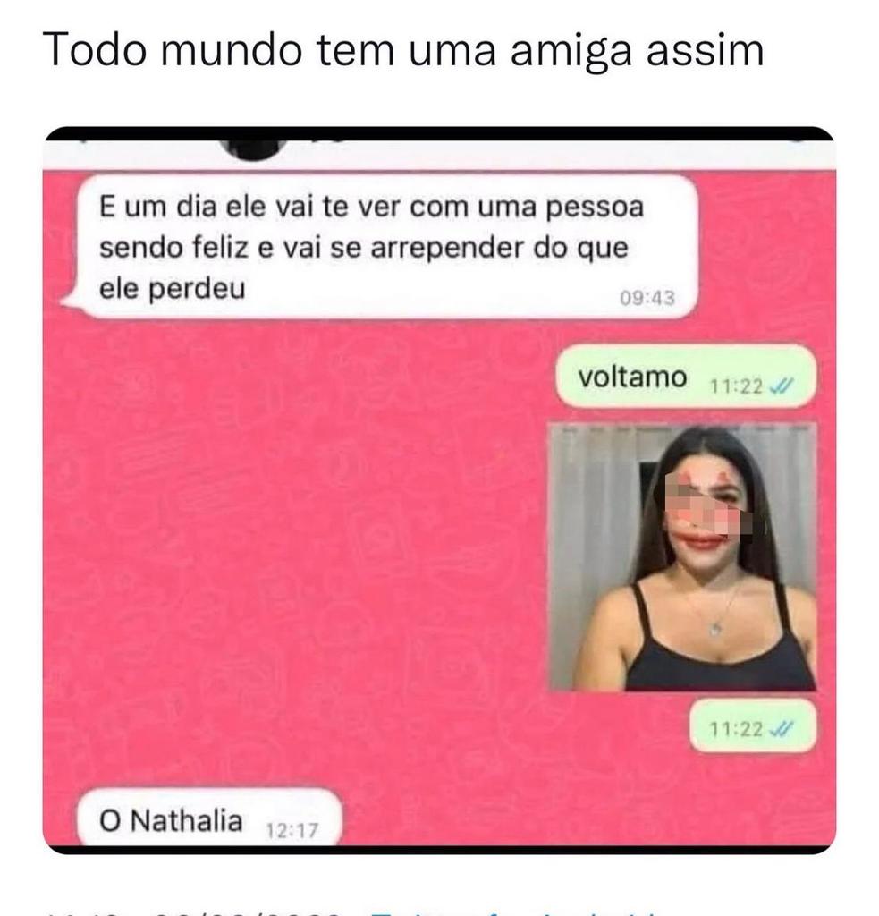 Todo mundo tem uma amiga assim