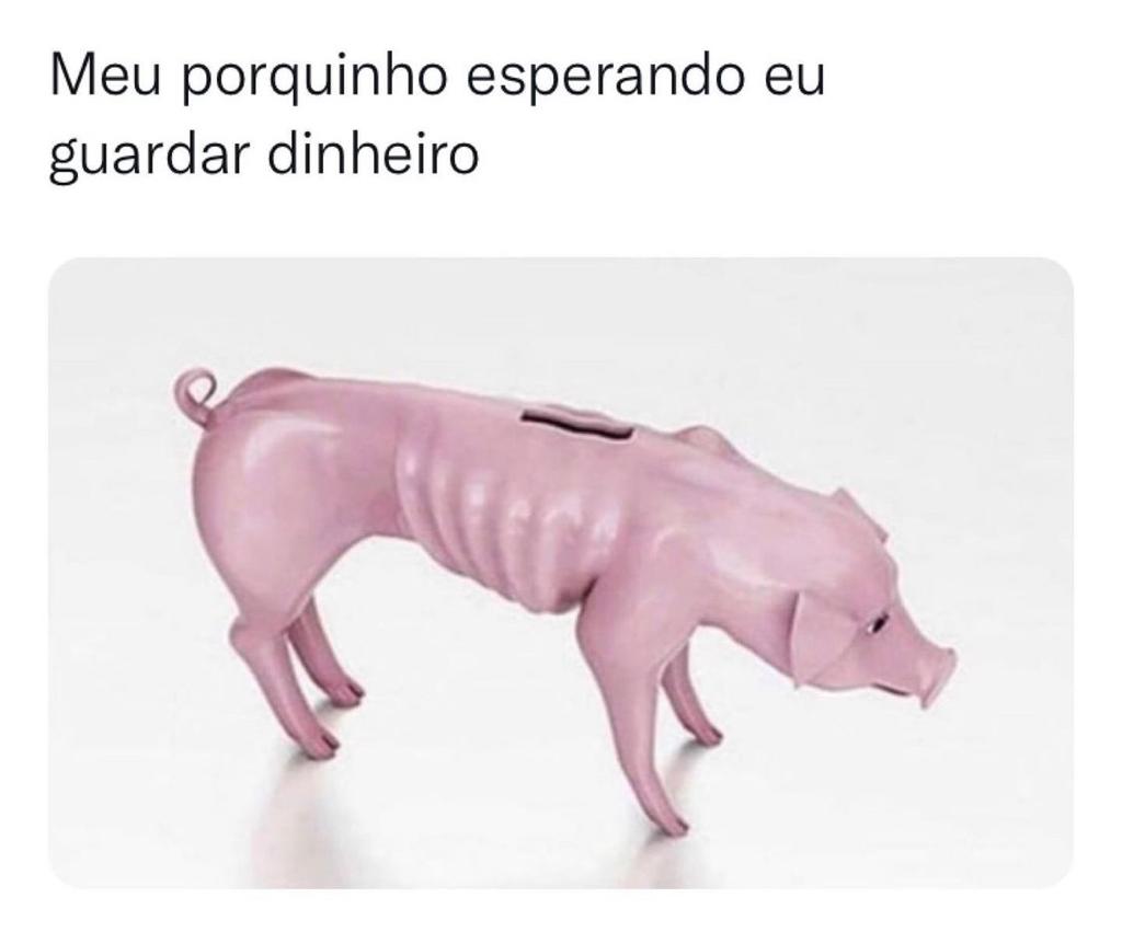 Tá sofrendo o coitado