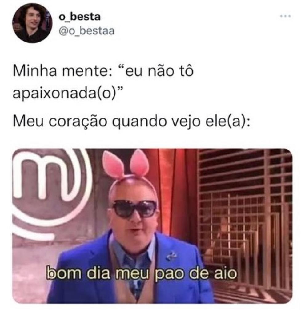 Bom dia meu pão de aio